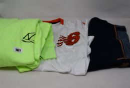 Ten items of as new New Balance clothing/sportswear to include hoodies, joggers, running tight and