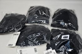 Five as new Chantelle Soft Stretch V-neck padded crop tops (All M/L - RRP £40 each).