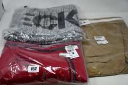 Five items of as new Ecko Untld clothing; two pairs of Down Town joggers (5XL - RRP $54 each), a