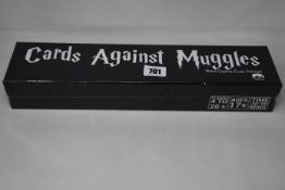 Six boxed as new Cards Against Muggles (Harry Potter themed card game).