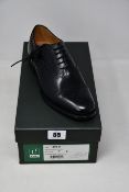A pair of men's as new Loake 201B Semi-brogue shoes (UK 7F).