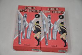 Eleven boxed as new Benefit Brow Tryouts! 5 (Brow pencil and setting gel set).