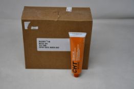 Ten boxed as new CHT Silcoset 158 (Thixotropic, black acetoxy silicone sealant).