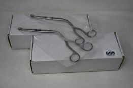 Ten boxes of ten as new ECO Magill Forceps Adult 9