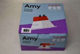 Eight boxed as new Thorn Amy LED Downlights (1000 Lumens).