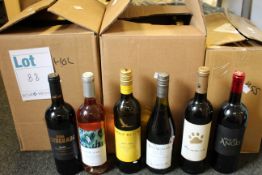 A large quantity of assorted wine and related items to include Limden Vineyard pinot gris, Dark