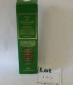 A bottle of The Macallan Edition No.4 limited edition single malt scotch whisky (700ml, over 18s