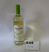 Eleven bottles of Campo Viejo rioja fresco blanco (Over 18s only).