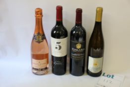 A quantity of assorted wine and related items to include Henners English sparkling wine, Cremant
