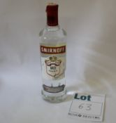 Eight bottles of Smirnoff vodka (1L) (Over 18s only).