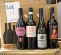 A large quantity of assorted wine and related items to include Mussel Pot reserve sauvignon blanc