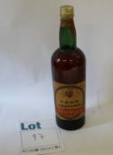 A vintage bottle of Fustella rhum fantasia (1L) (Over 18s only).