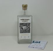 Six boxed as new Wrecking Coast Clotted Cream Gin (70cl) (Over 18s only).