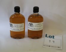 Ten bottles of Brain Brew custom whiskey noble oak bourbon (500ml, sample bottles, over 18s only).