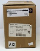 A boxed as new Intermec DX1A01A20 Single Bay CN70 Barcode Scanner Charger and Battery Charger.