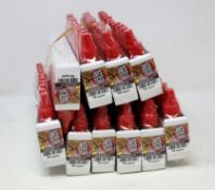 Ten packs of ten 10ml/18mg vape liquid in gold & silver flavour (Over 18s only).