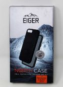 Five boxed as new Eiger North Cases for Samsung Galaxy A21s in Black (Boxes sealed).