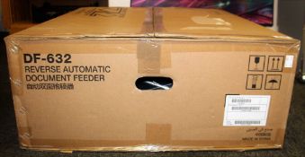 A boxed as new Konica Minolta DF-632 Reverse Document Feeder (P/N: AAYHWY1) (Box opened, some