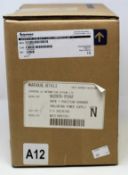 A boxed as new Intermec DX1A01A20 Single Bay CN70 Barcode Scanner Charger and Battery Charger.