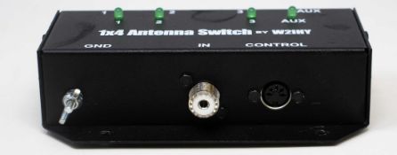 A W2IHY 1 X 4 Way Antenna Switch (Appears possibly pre-owned, boxed).