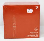 A boxed as new five pack of Vapourcore Proto 650 E-Cig Kits (Box sealed) (Over 18's only).