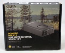 A boxed as new Dometic SinePower DSP 412 Sine wave inverter, 350 W, 12 V (EU Version) (Box sealed,