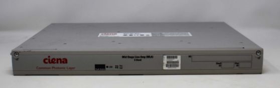 A pre-owned Ciena NTT830BAE5 Common Photonic Layer Mid Stage Line Amp C-Band (NNTMDR00S94D) (
