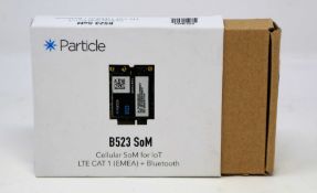A boxed as new Particle B523 Cellular SoM for IoT LTE CAT 1 (EMEA) + Bluetooth (P/N: B523MEA) (Box