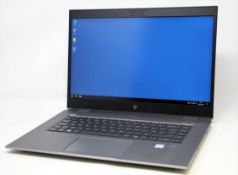 A pre-owned HP ZBook Studio G5 15.6