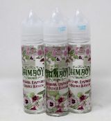 Twelve as new bottles of OHM Boy Volume II Rhubarb, Raspberry & Orange Blossom Botanicals E-Liquid