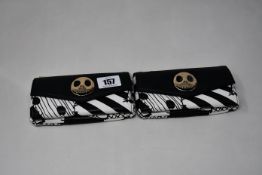 Six as new Nightmare Before Christmas Patchwork Black clutch purses (RRP £27 each).