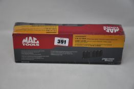 A boxed as new MAC Tools SVDPM66BRPT 6 piece 1/2