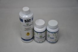 A quantity of assorted Organic Skin Lightener products to include Glutathione Rosehip Lightening Oil