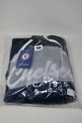 Three as new Official Chelsea Football Club script hoodies (All XL - RRP £45 each).