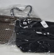 Two as new By Marlene Birger Carryall tote bags (Two different styles - RRP €80 each).