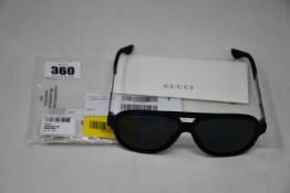 A pair of men's as new Gucci GG0688S 001 Sunglasses (No case).