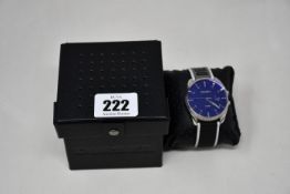 An as new Diesel MS9 DZ1902 multi-colour fabric strap watch.