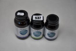 A quantity of Viridian assorted health supplements to include Calcium Magnesium with zinc powder,