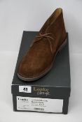 A pair of as new Loake Lifestyle Sahara brown suede chukkas (UK 8.5 - RRP £115).