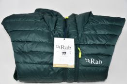 An as new Rab Microlight Aline jacket (L - RRP £190).