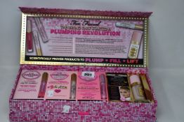 One boxed as new Too Faced Plumping Revolution set to include Too Faced lip injection ultimate lip