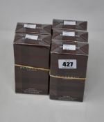 Five boxed as new Burberry London For Men eau de toilette (100ml).
