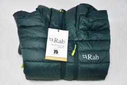 An as new Rab Microlight Aline jacket (S - RRP £190).