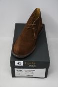 A pair of as new Loake Lifestyle Sahara brown suede chukkas (UK 9.5 - RRP £115).