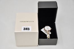 An as new Emporio Armani AR1926 watch.