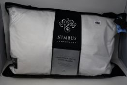 An as new Nimbus Silver Collection Hungarian Goose Down Pillow (74 x 48cm).