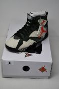 A pair of as new Nike Air Jordan 7 Retro Patta trainers (UK 6).
