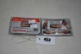 Six packs of five as new Hypertherm 220842 Electrodes (Torch series compatible on: PMX45XP/65/85/
