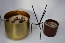 A collection of boxed Present Time plant pots to include 7 x boxed Pedestal plant pot sets in