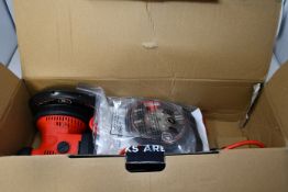 A boxed Autobrite Direct DA-21 6-Speed Machine Polisher (Cosmetic Damage to outer box).